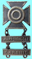Sharpshooter Medal, qualified with Carbine